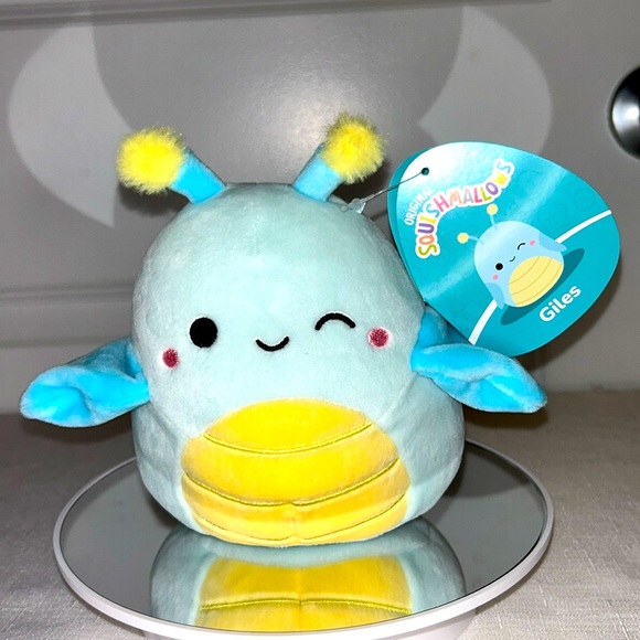 Squishmallows Giles Grasshopper 5” - Picture 1 of 6